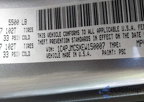 2014 Jeep Cherokee Latitude from USA, damaged, VIN 1C4PJMCSXEW150007